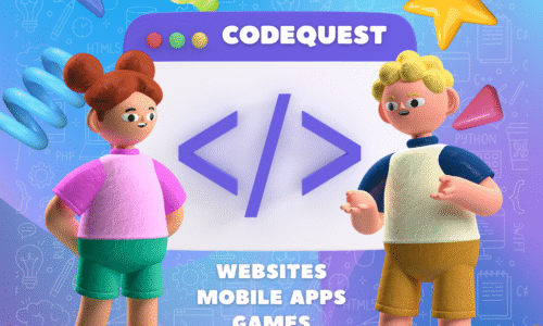 CodeQuest Online Coding (Ages 7-17)